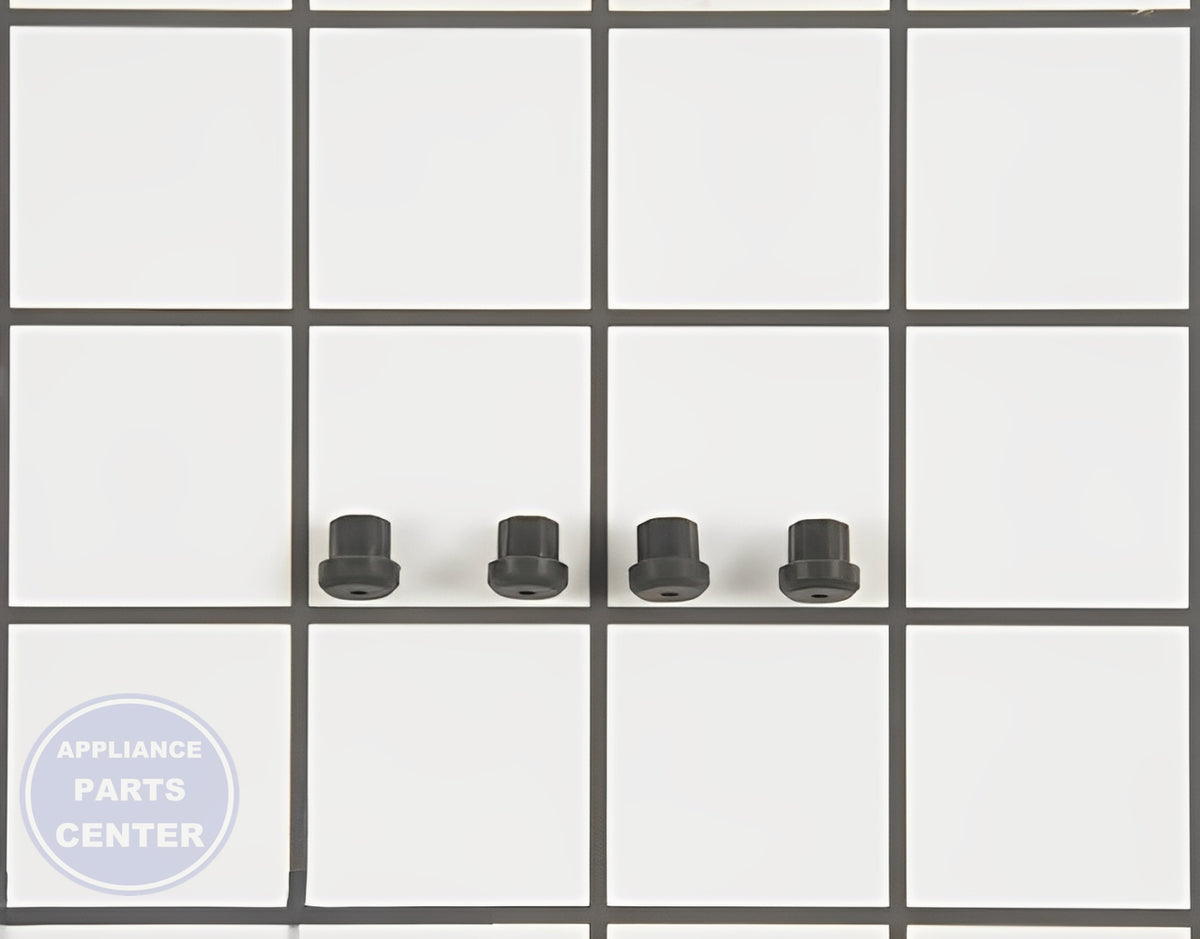 WHIRLPOOL BURNER GRATE FOOT PAD 4 PACK - Main view showing sturdy support for WPL Range/Stove/Oven models