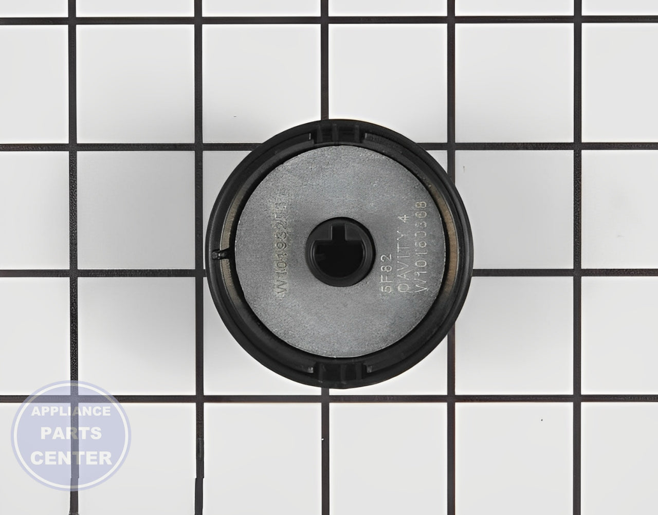 Control Knob W10193275 - Detailed view of temperature control details