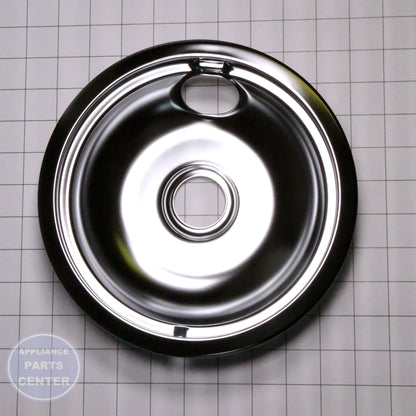8 CHROME DRIP BOWL - Detailed view of durable chrome construction
