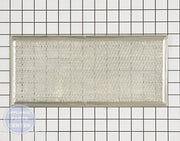 WHIRLPOOL MICROWAVE FILTER GREASE W10208631A - Main view showing grease-trapping feature for Whirlpool and compatible models