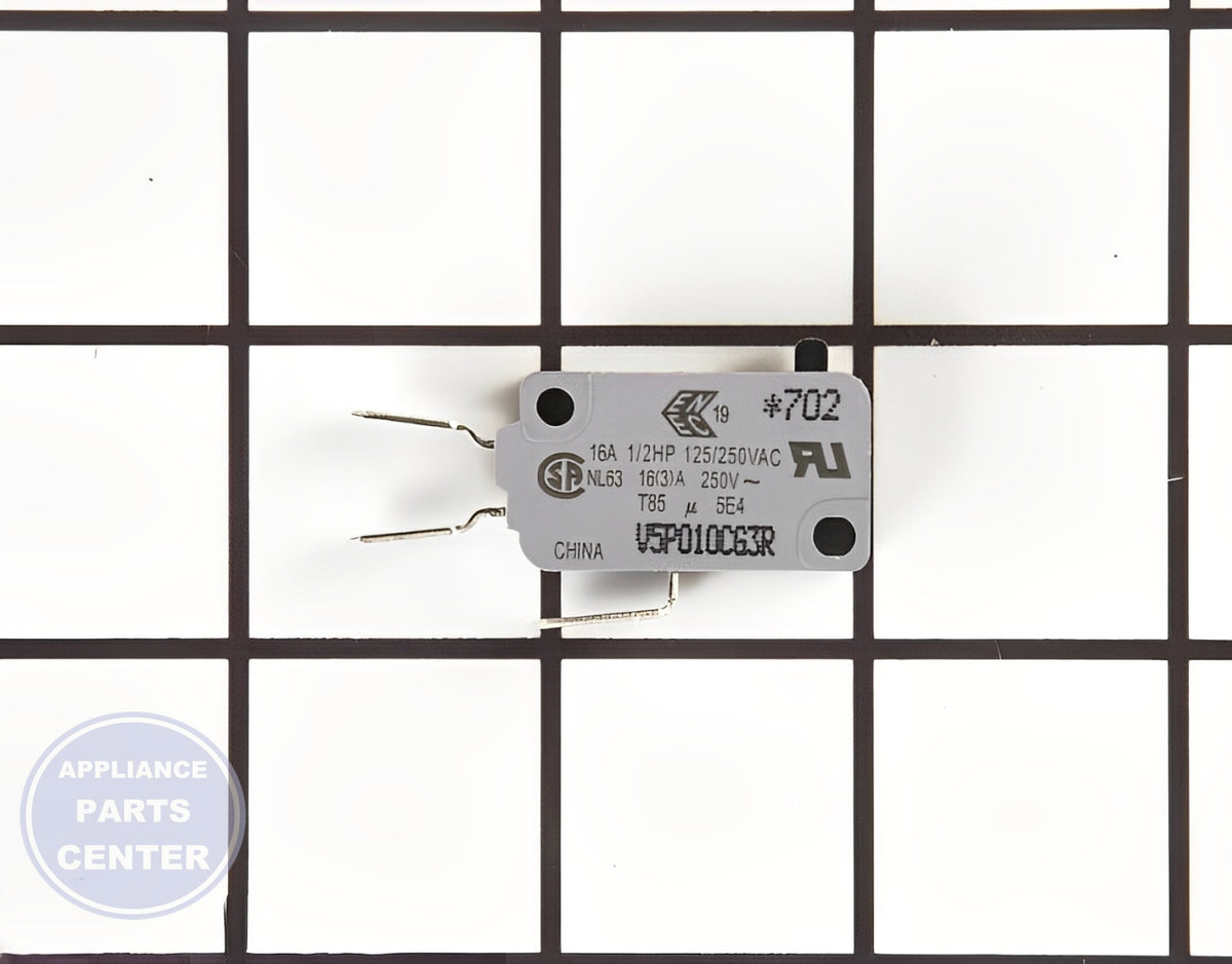 WHIRLPOOL MICROWAVE SWITCH W10211972 - Main view showing seamless operation for various models