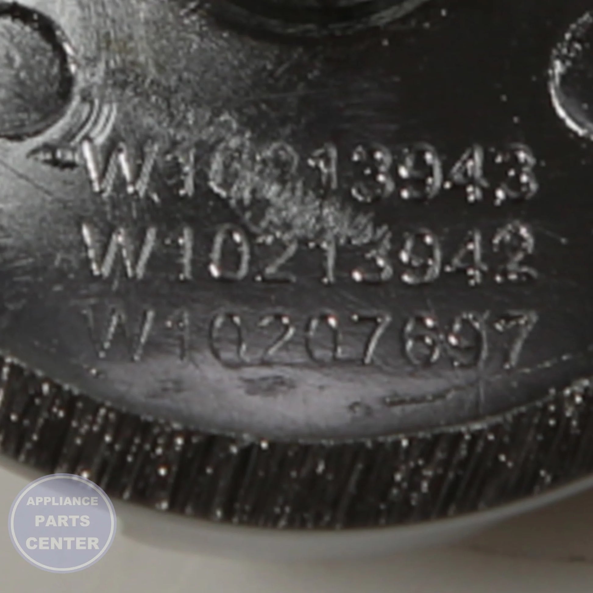 [Brand] KNOB, METAL JA SI ELEC S W10213943 - Main view showing precise control for select models