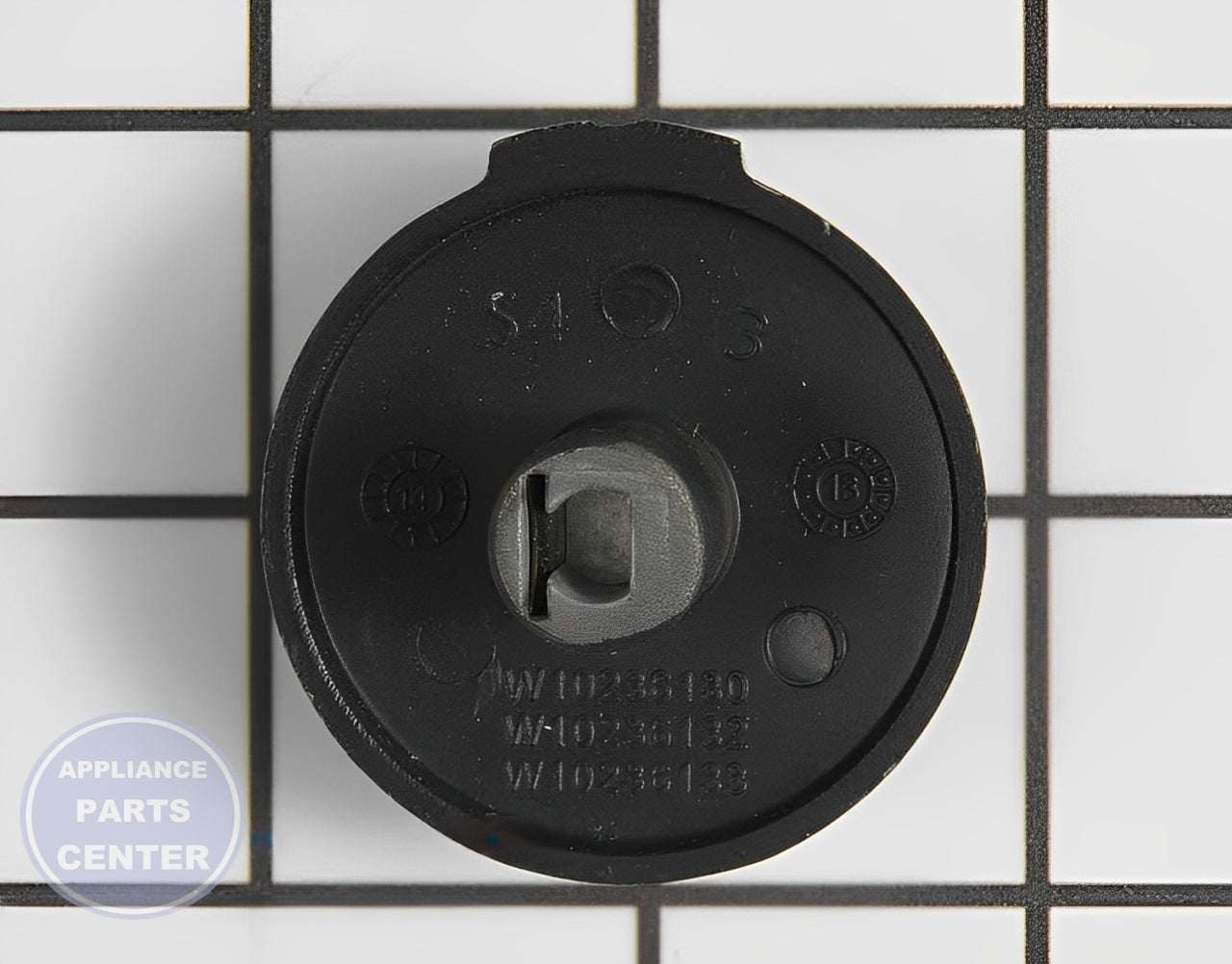Knob W10236133 - Detailed view of sturdy construction
