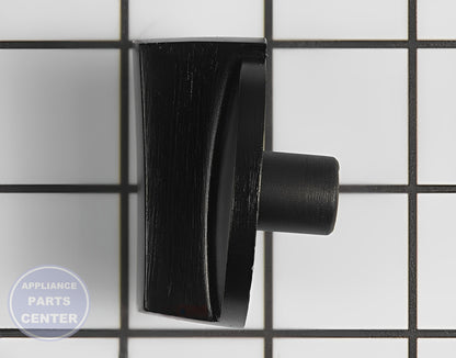 Knob W10236133 - Side view with 2-inch diameter specs
