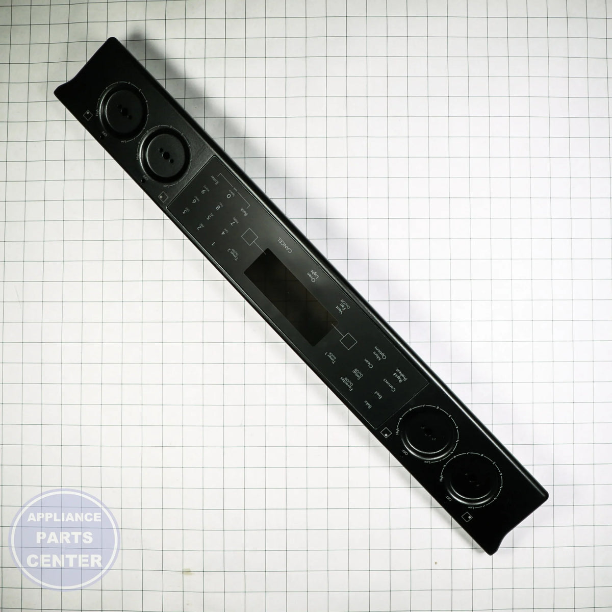Whirlpool ASSY,CONTROL PANEL BLACK W10236209 - Installation in specific model showing mounting points