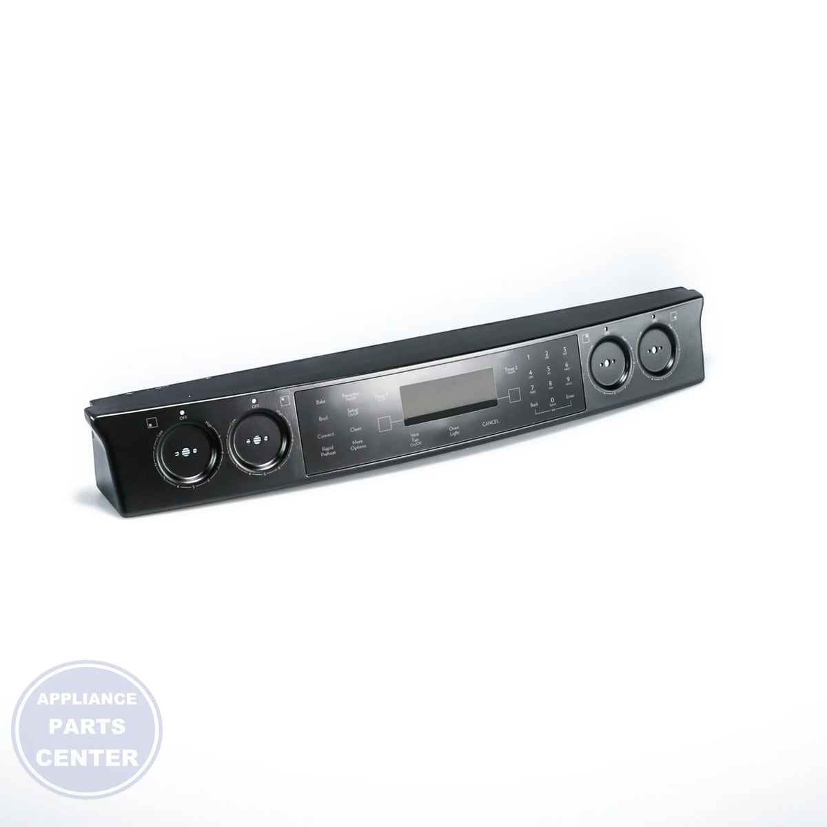 Whirlpool ASSY,CONTROL PANEL BLACK W10236209 - Installation in specific model showing mounting points