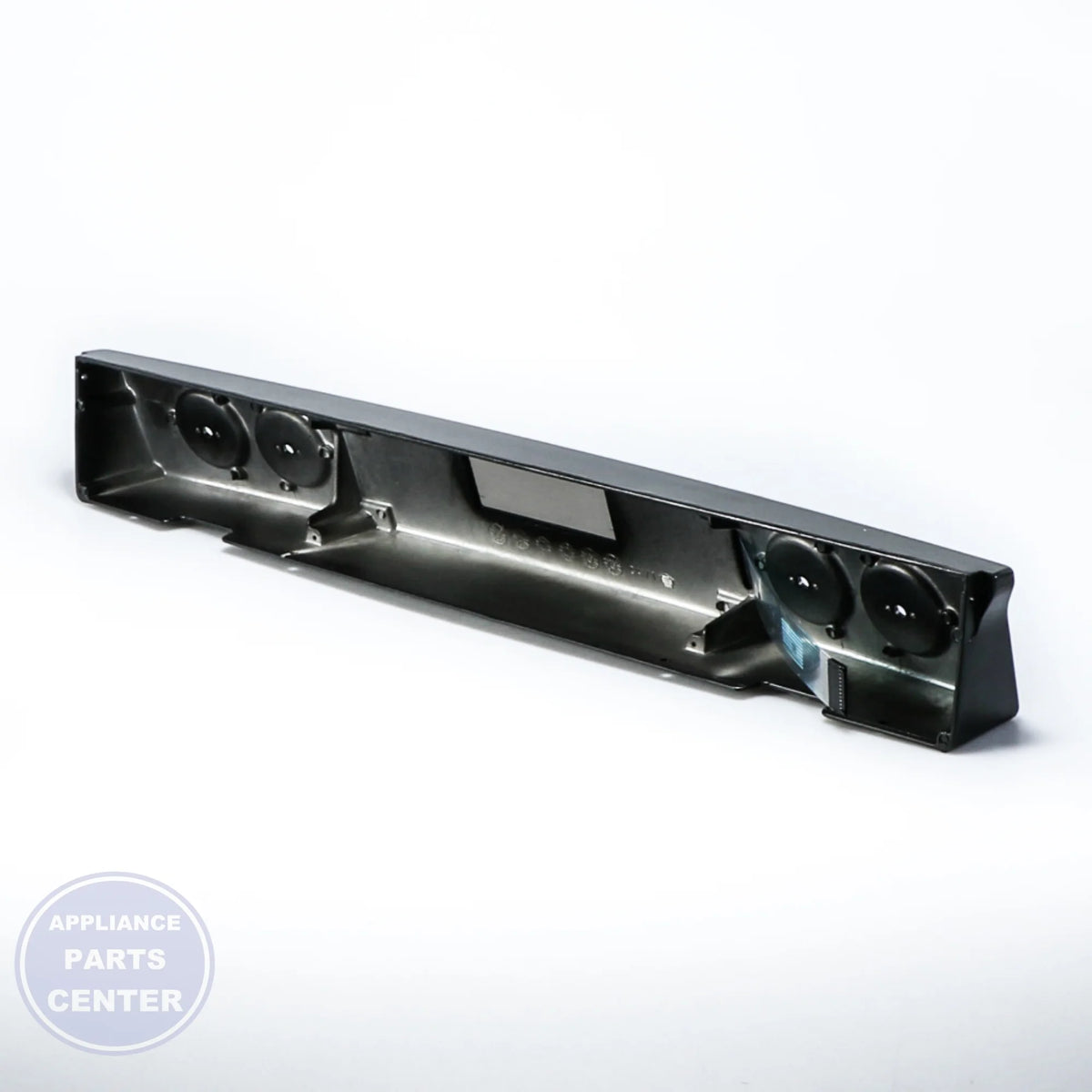 Whirlpool ASSY,CONTROL PANEL BLACK W10236209 - Installation in specific model showing mounting points