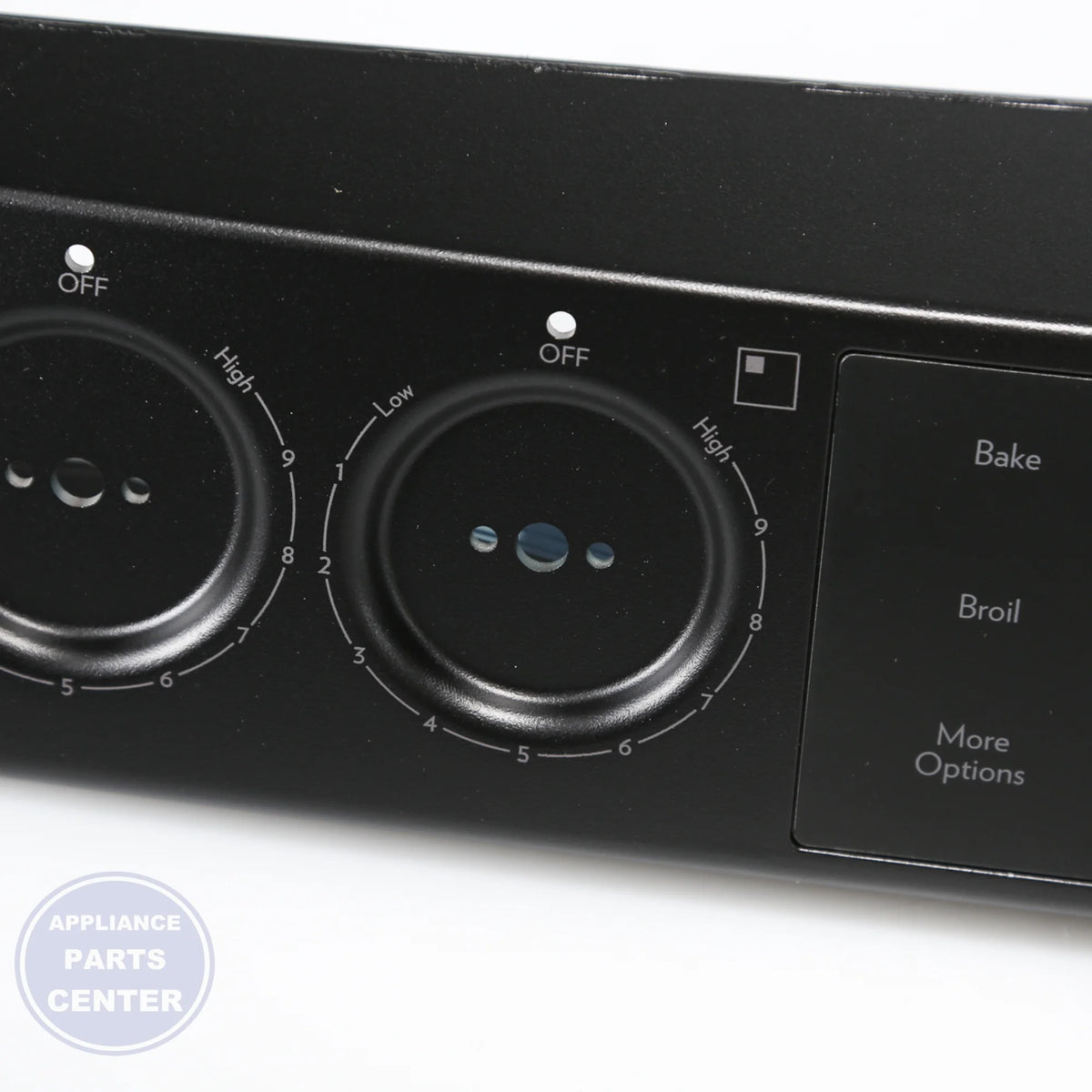 WPL ASSY, CONTROL PANEL BLACK W10236212 - Main view showing touchpad control for WPL Range/Stove/Oven