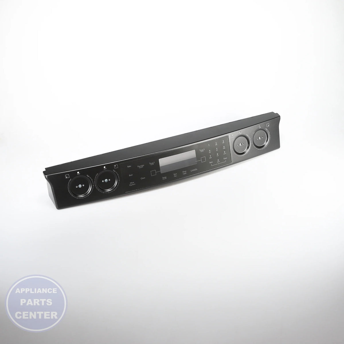 WPL ASSY, CONTROL PANEL BLACK W10236212 - Installation in WPL Range/Stove/Oven showing key mounting points