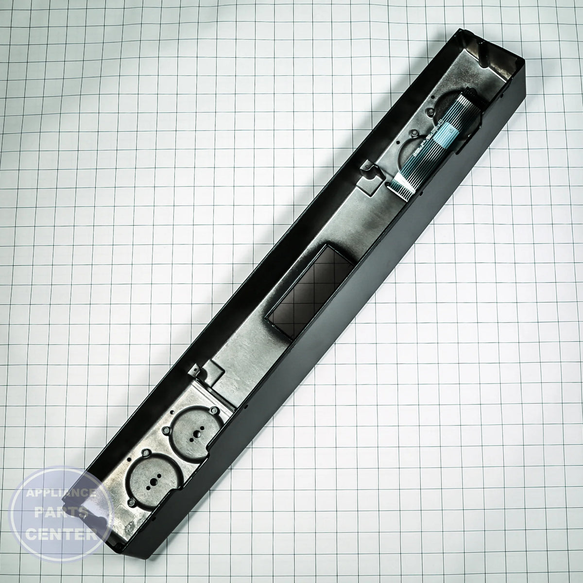 WPL ASSY, CONTROL PANEL BLACK W10236212 - Installation in WPL Range/Stove/Oven showing key mounting points