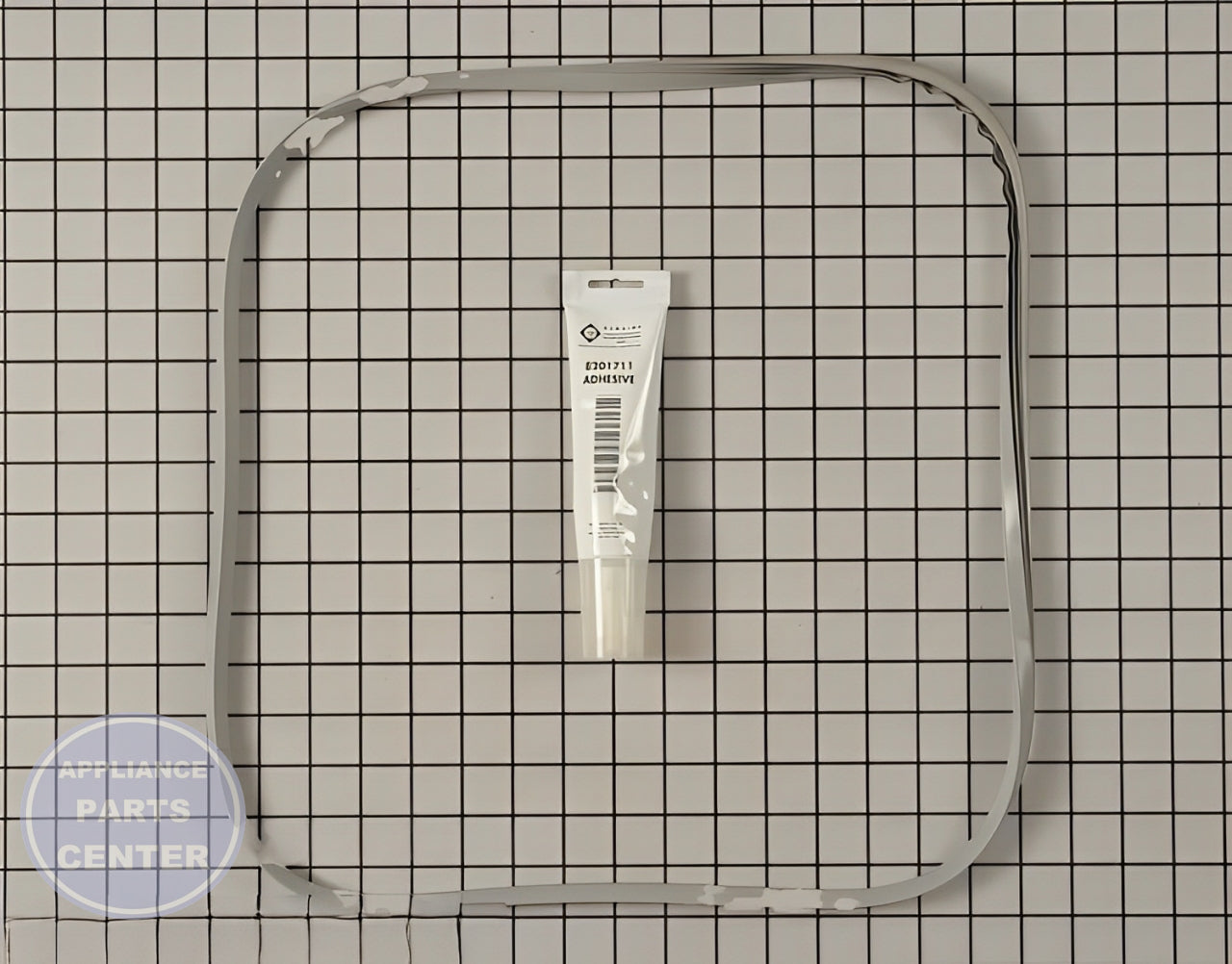 WHIRLPOOL DOOR SEAL W10239307 - Main view showing tight fit seal for specific models