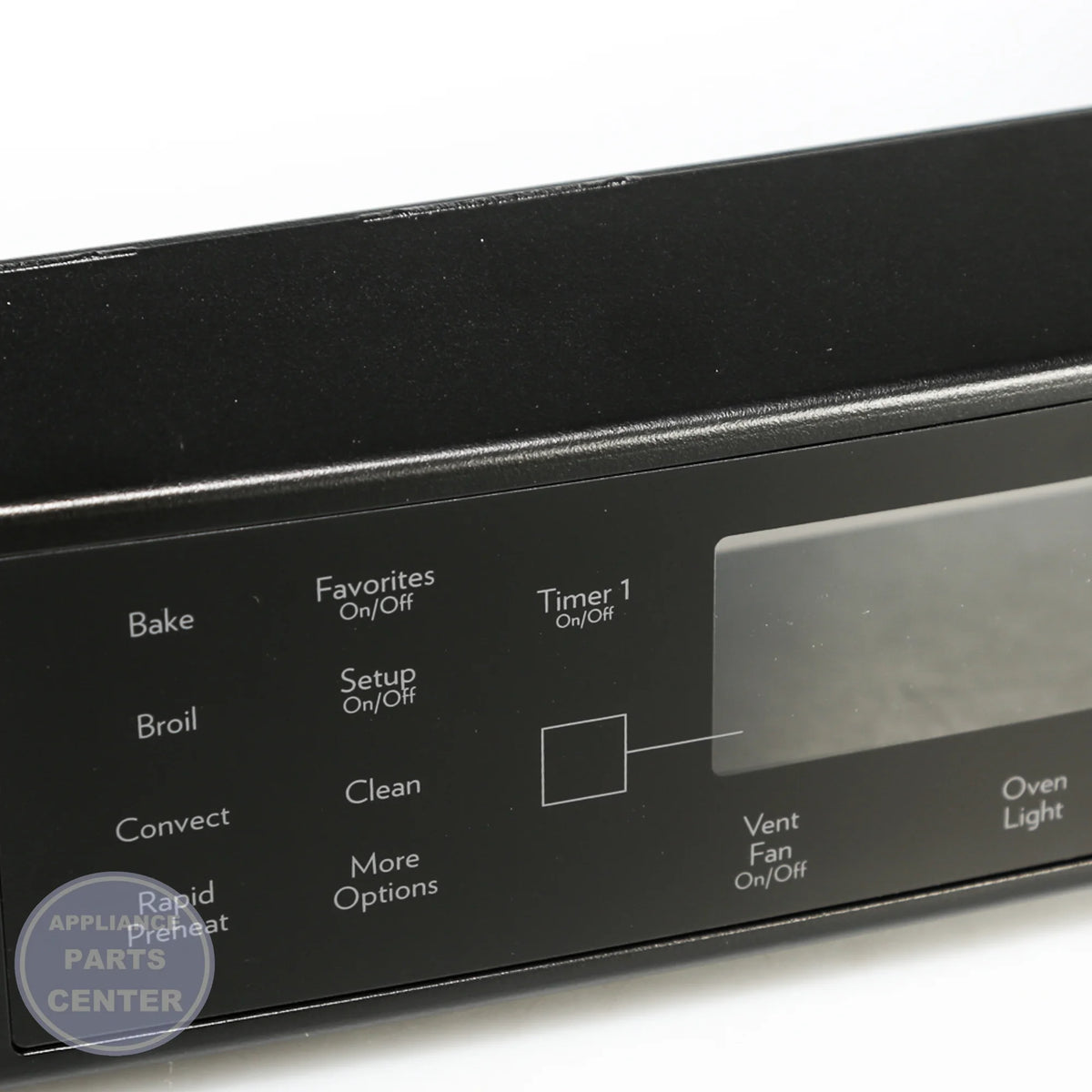 WPL ASSY CONTROL PANEL BLACK - Detailed view of durable technical details