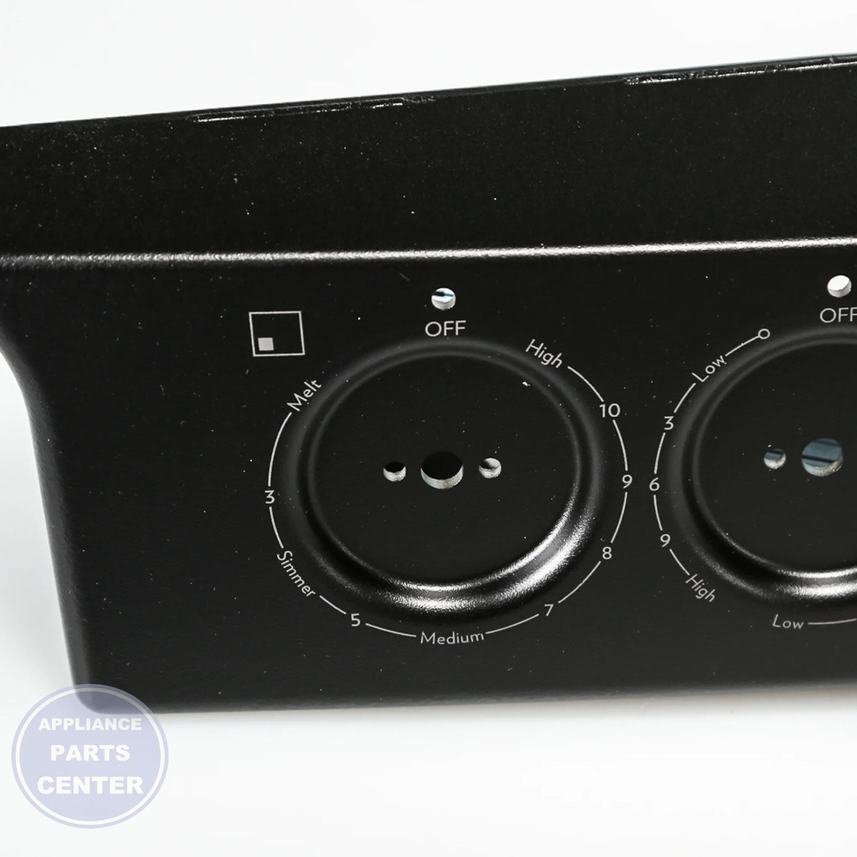 WPL ASSY CONTROL PANEL BLACK - Installation in specific model showing key mounting points
