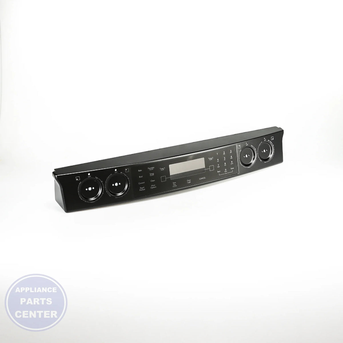 WPL ASSY CONTROL PANEL BLACK - Installation in specific model showing key mounting points