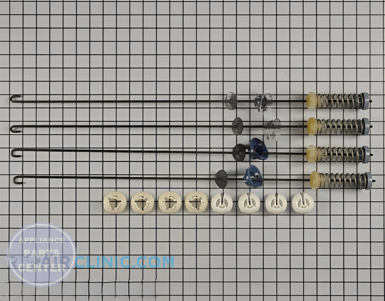 Whirlpool WHIRLPOOL SUSPENSION ROD W10247710 - Main view showing 50 lbs weight capacity for various Whirlpool models