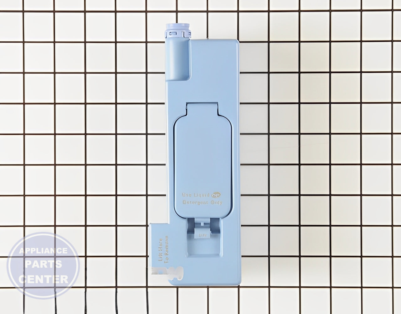 WHIRLPOOL WASHER DETERGENT DISPENSER W10250743A - Main view showing detergent compartment for WPL models