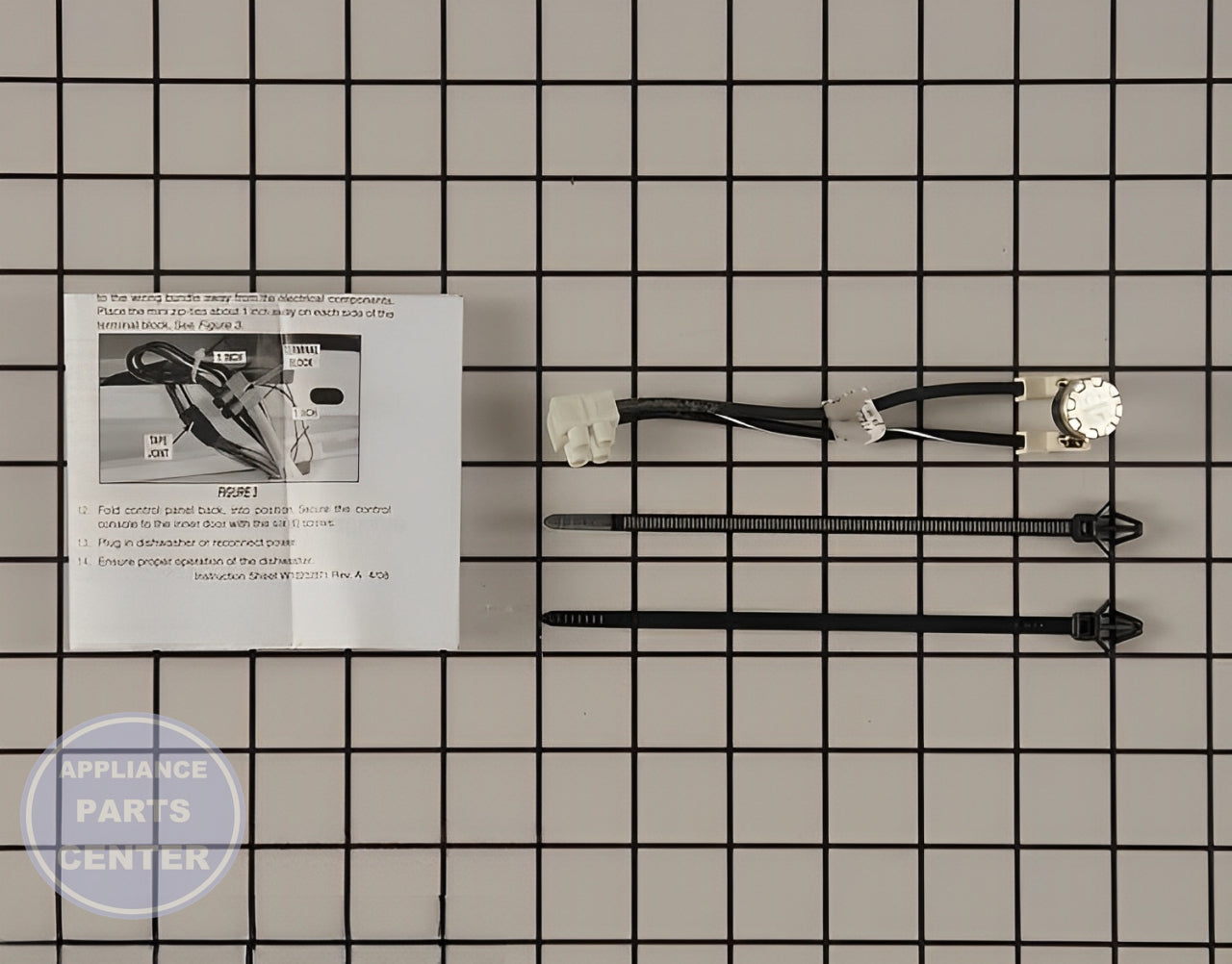 WHIRLPOOL DISHWASHER BIMETAL FUSE W10258275 - Main view showing thermal protection for compatible models