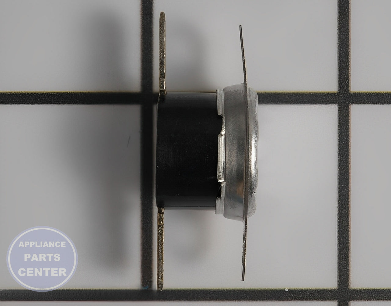 High Limit Thermostat W10269232 - Side view with precise specifications