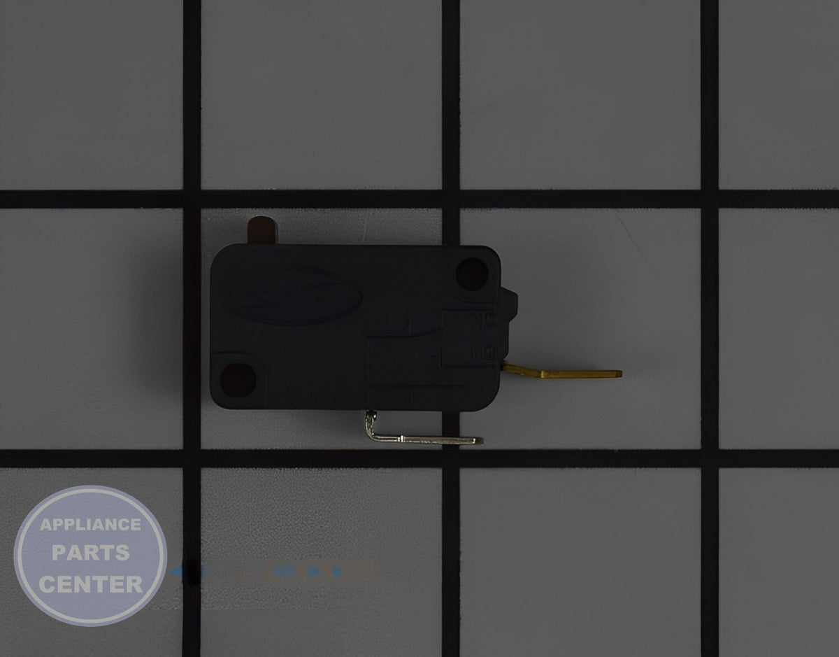 WHIRLPOOL MICROWAVE DOOR SWITCH W10269460 - Main view showing smooth door operation for Whirlpool microwaves