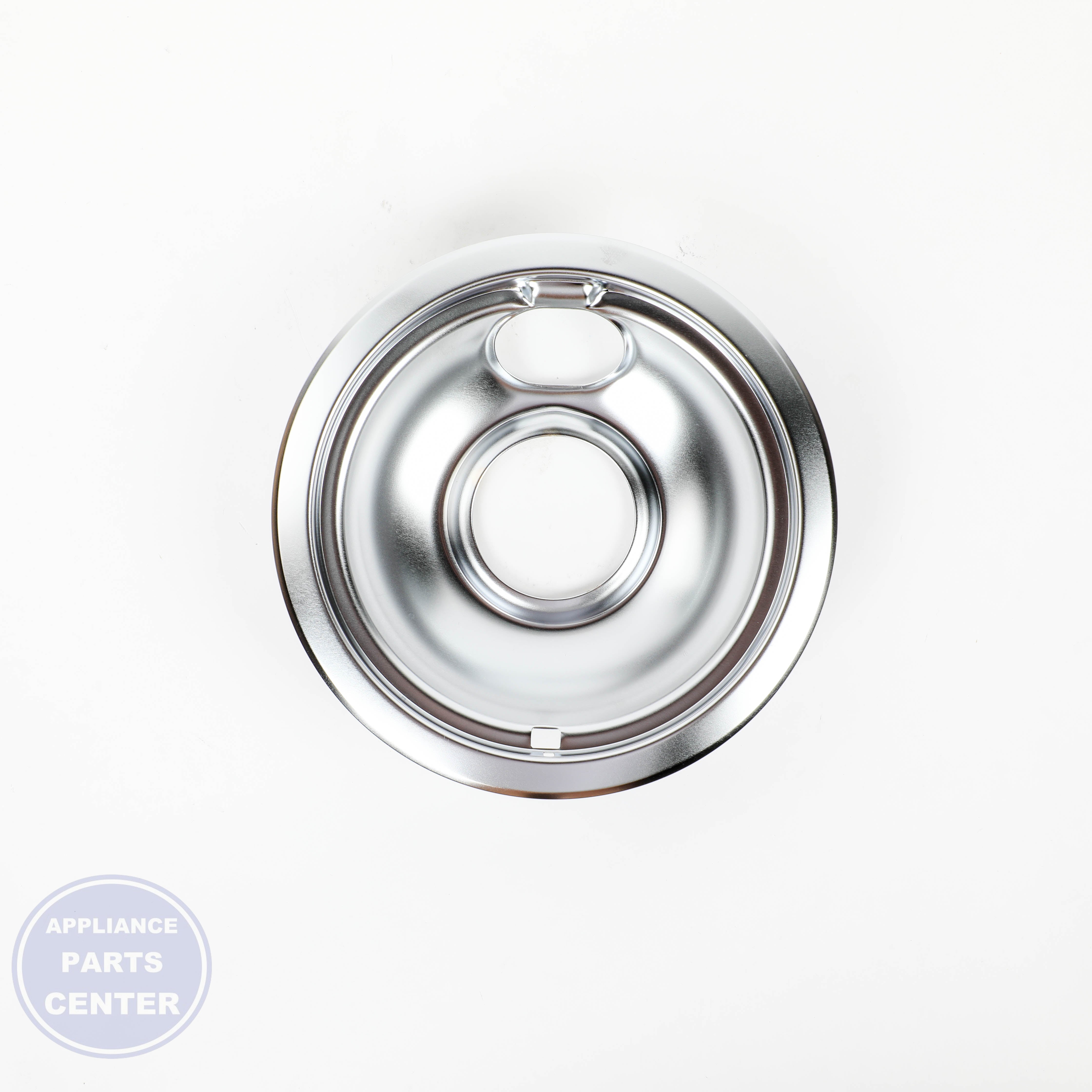 CHROME DRIP BOWL SET, 2- W10278125 - Detailed view of durable material composition