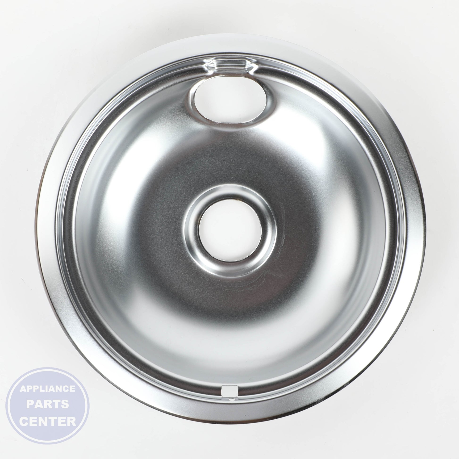 WPL CHROME DRIP BOWL SET, 2- W10278125 - Installation in WPL model showcasing easy mounting points
