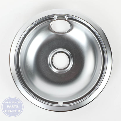 WPL CHROME DRIP BOWL SET, 2- W10278125 - Installation in WPL model showcasing easy mounting points