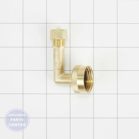 HOSE-FILL W10278636RC - Side view with precise measurements
