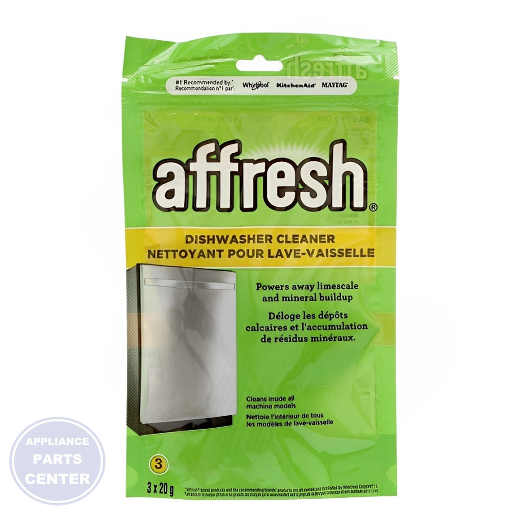 Whirlpool Affresh Dishwasher Cleaner W10282479 - Easy installation in Whirlpool undefined model showing key mounting points