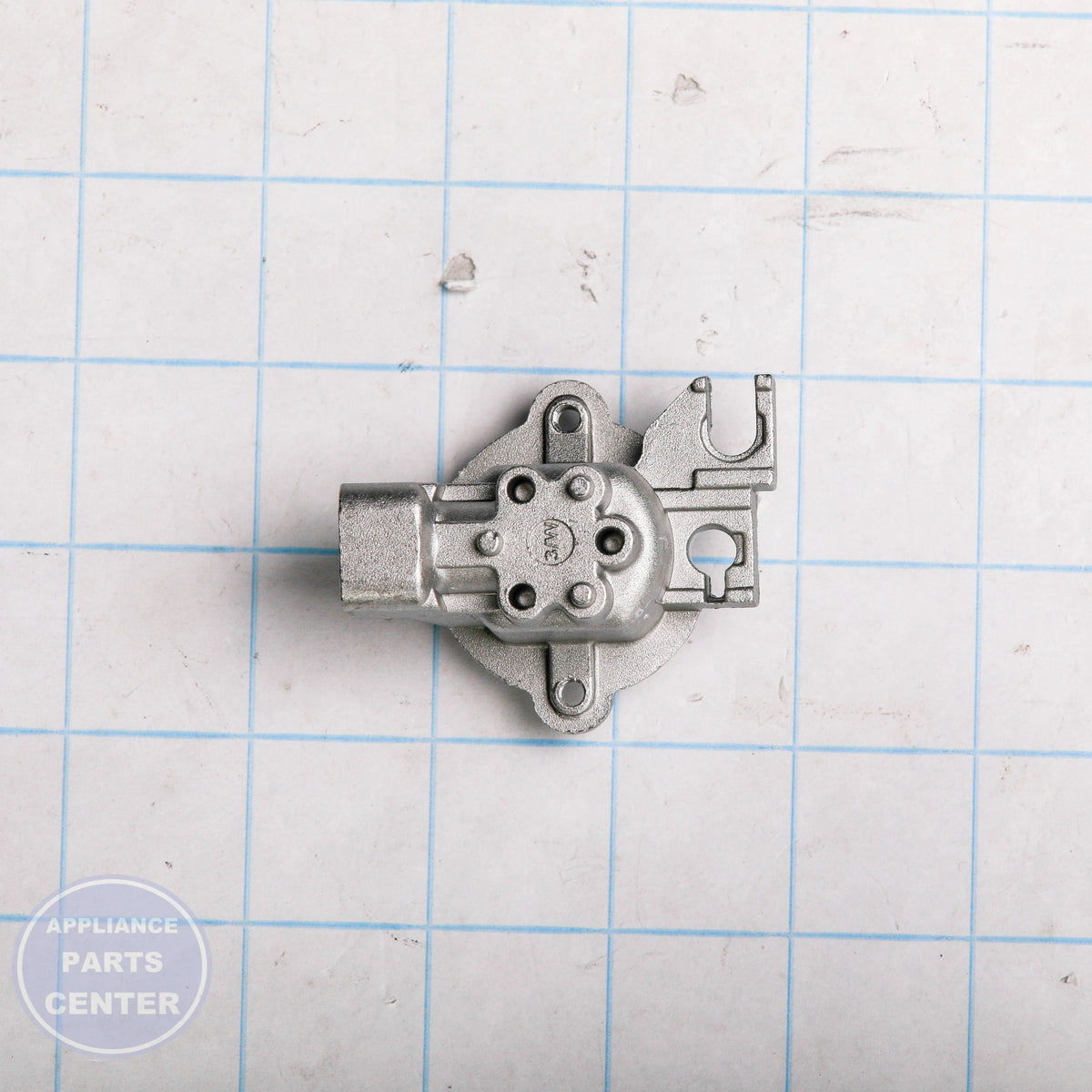 WPL SABAF ORIFICE HOLDER W10282659 - Installation in specific model showcasing key mounting points