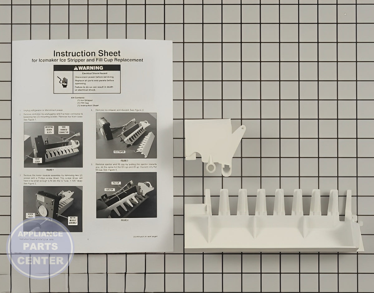 WHIRLPOOL REFRIGERATOR ARM STRIPPER W10297244 - Detailed view of high-quality construction