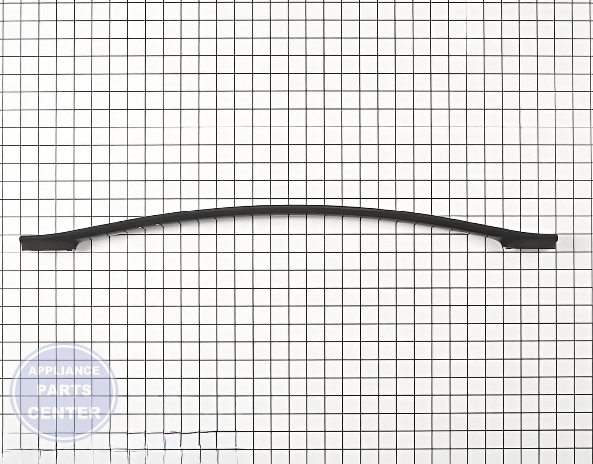 WHIRLPOOL DOOR HANDLE W10300490 - Main view showing ergonomic grip for Whirlpool Range/Stove/Oven models