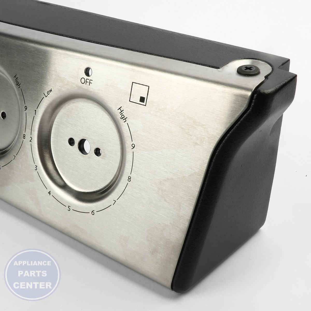 WPL ASSY, CONTROL PANEL SS W10314420 - Main view showing stainless steel finish for various WPL models