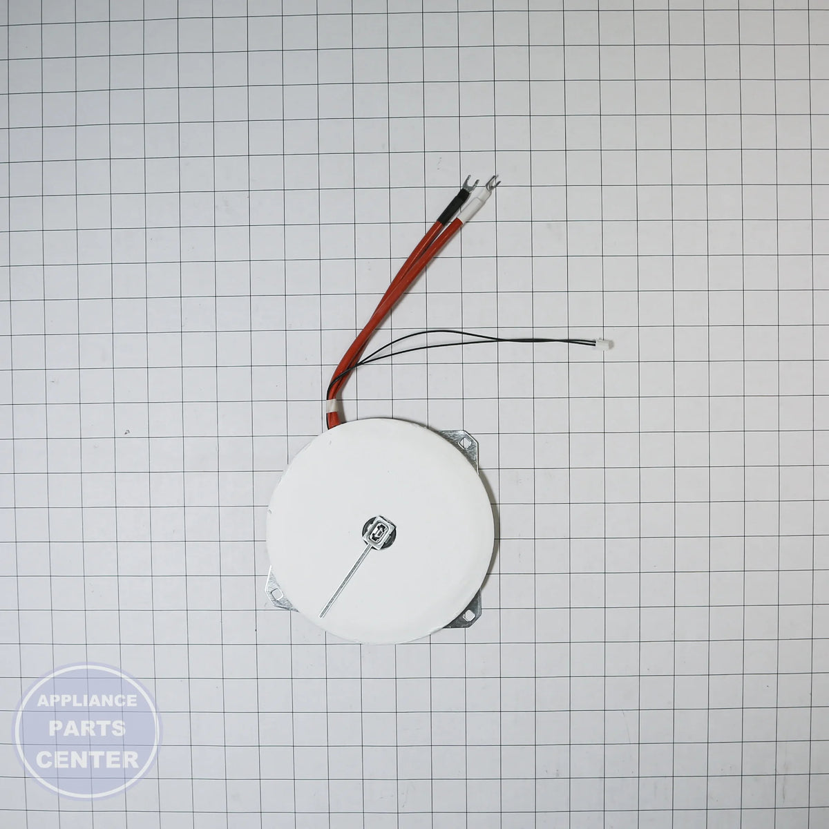 HOTPLATE W10328384 - Side view with precise measurements