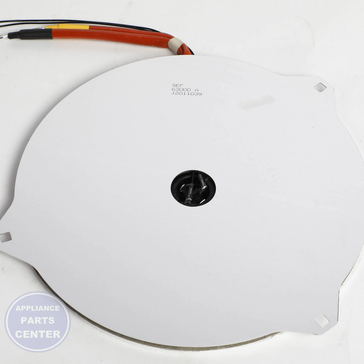 HOTPLATE W10328387 - Detailed view of durable heating element