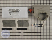Kenmore KitchenAid Air Duct W10328540 - Main view showing superior venting for specific models
