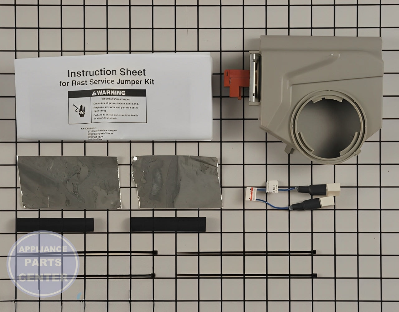 Kenmore KitchenAid Air Duct W10328540 - Main view showing superior venting for specific models