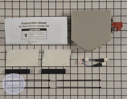 Air Duct W10328540 - Detailed view of venting technical details