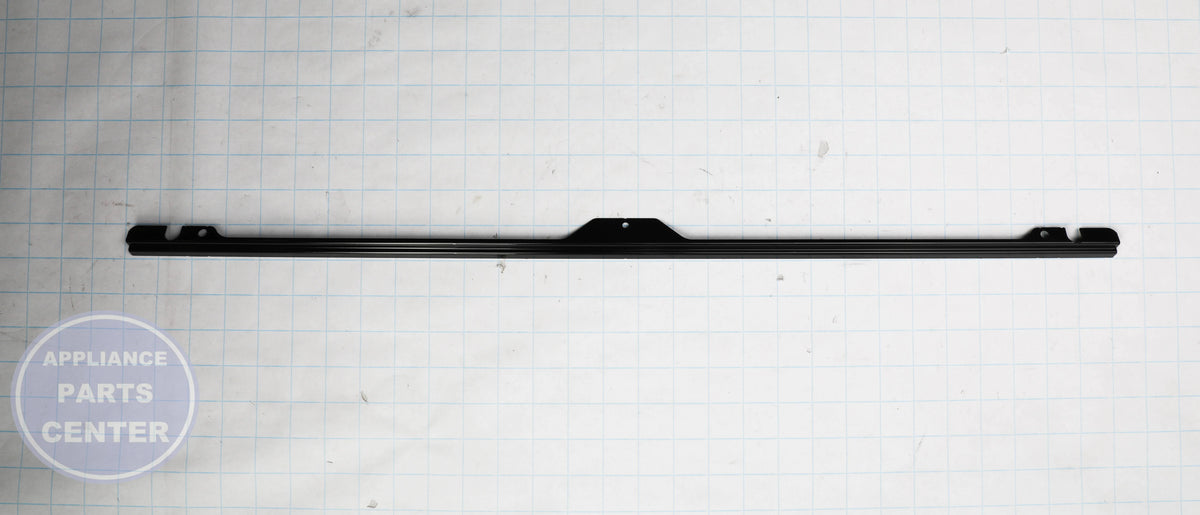 BRKT-GLASS W10334031 - Side view with precise measurements
