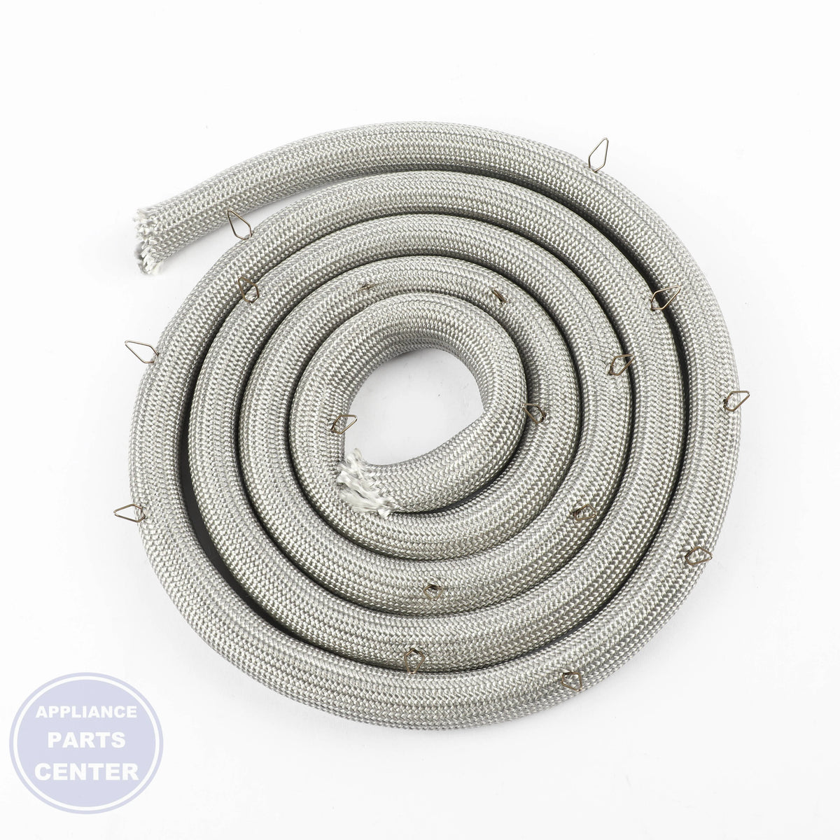 GASKET, OVEN DOOR UPPER W10337392 - Detailed view of heat-resistant silicone material