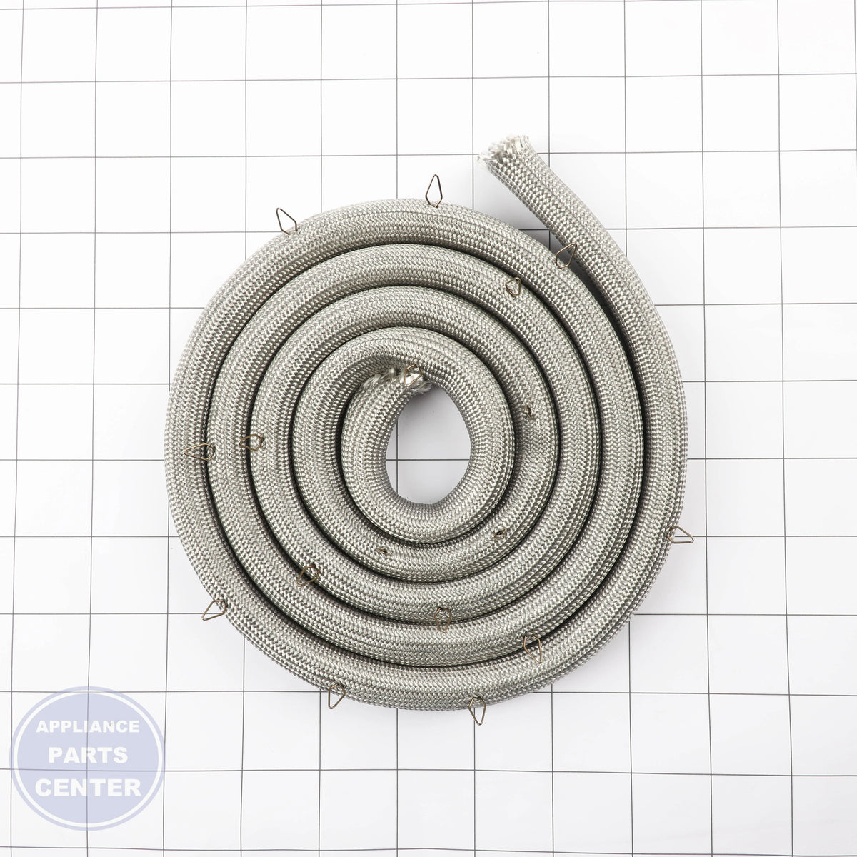 GASKET, OVEN DOOR UPPER W10337392 - Side view with 20-inch measurements