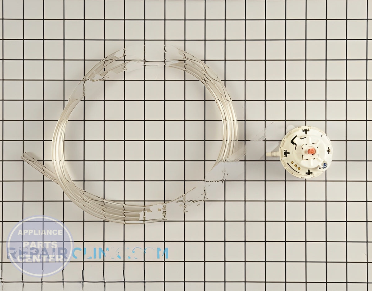WHIRLPOOL PRESSURE SWITCH W10337780 - Side view with precise measurements