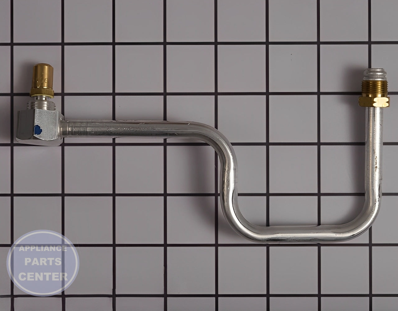 Maytag Gas Tube or Connector W10342662 - Main view showing gas pressure support for various models