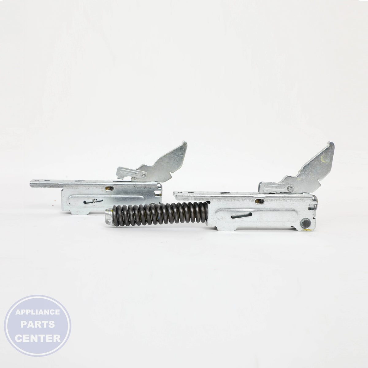 HINGE-DOOR W10347465 - Side view with precise measurements