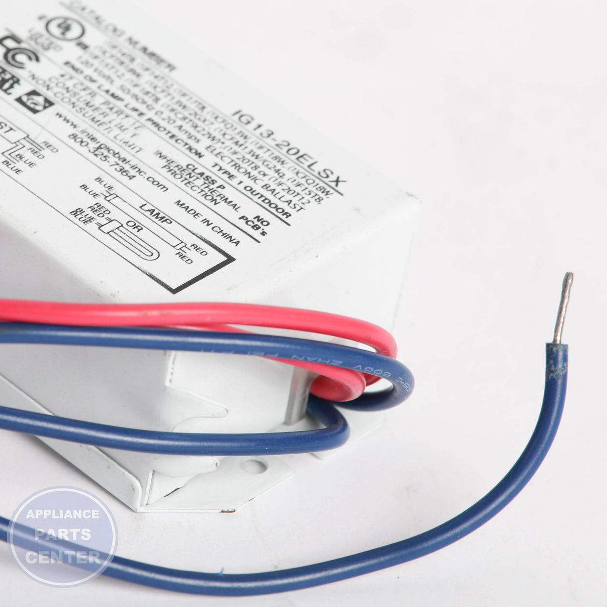 BALLST-LMP W10350895 - Detailed view of 120V energy-efficient lighting component