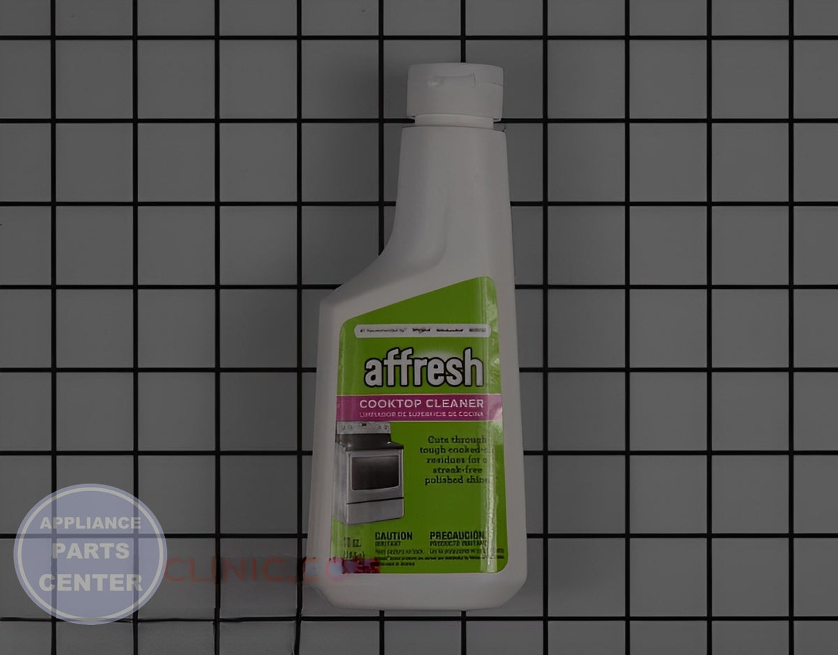 WHIRLPOOL COOKTOP CLEANER AFFRESH (10 OZ) - Main view showing stain removal for WPL models