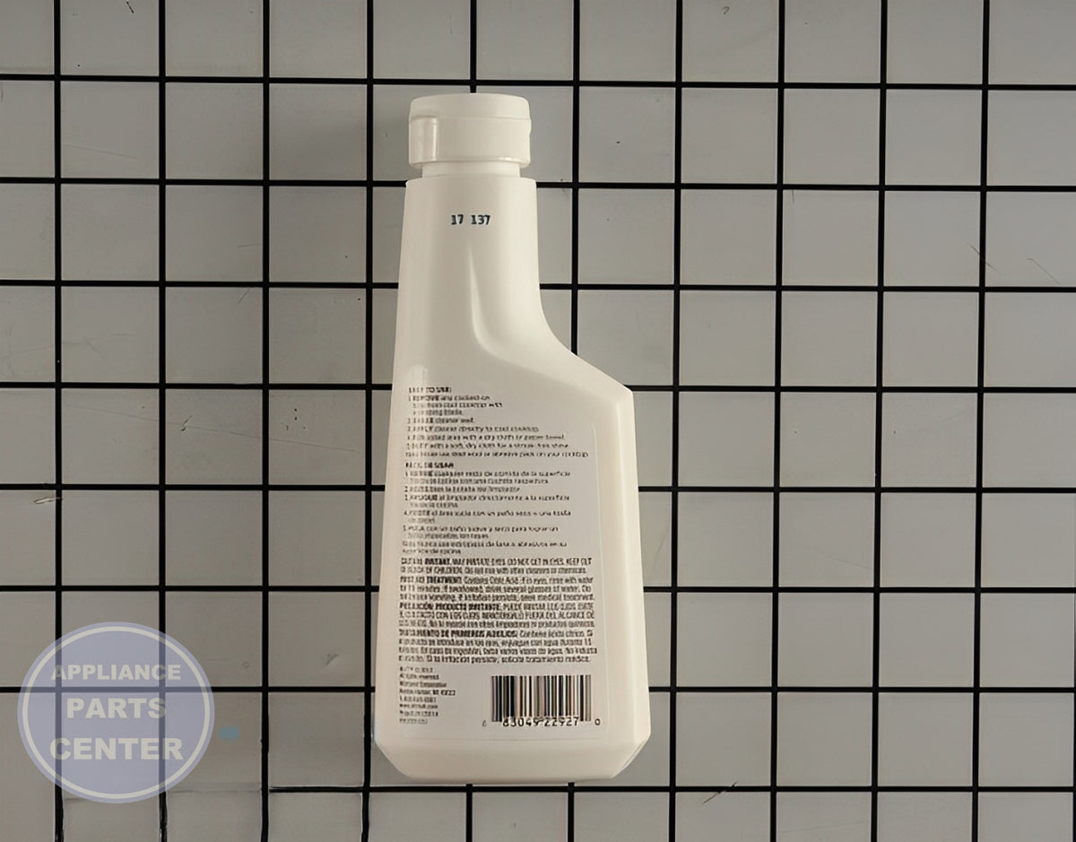 WHIRLPOOL COOKTOP CLEANER AFFRESH (10 OZ) - Detailed view showcasing tough stain removal action