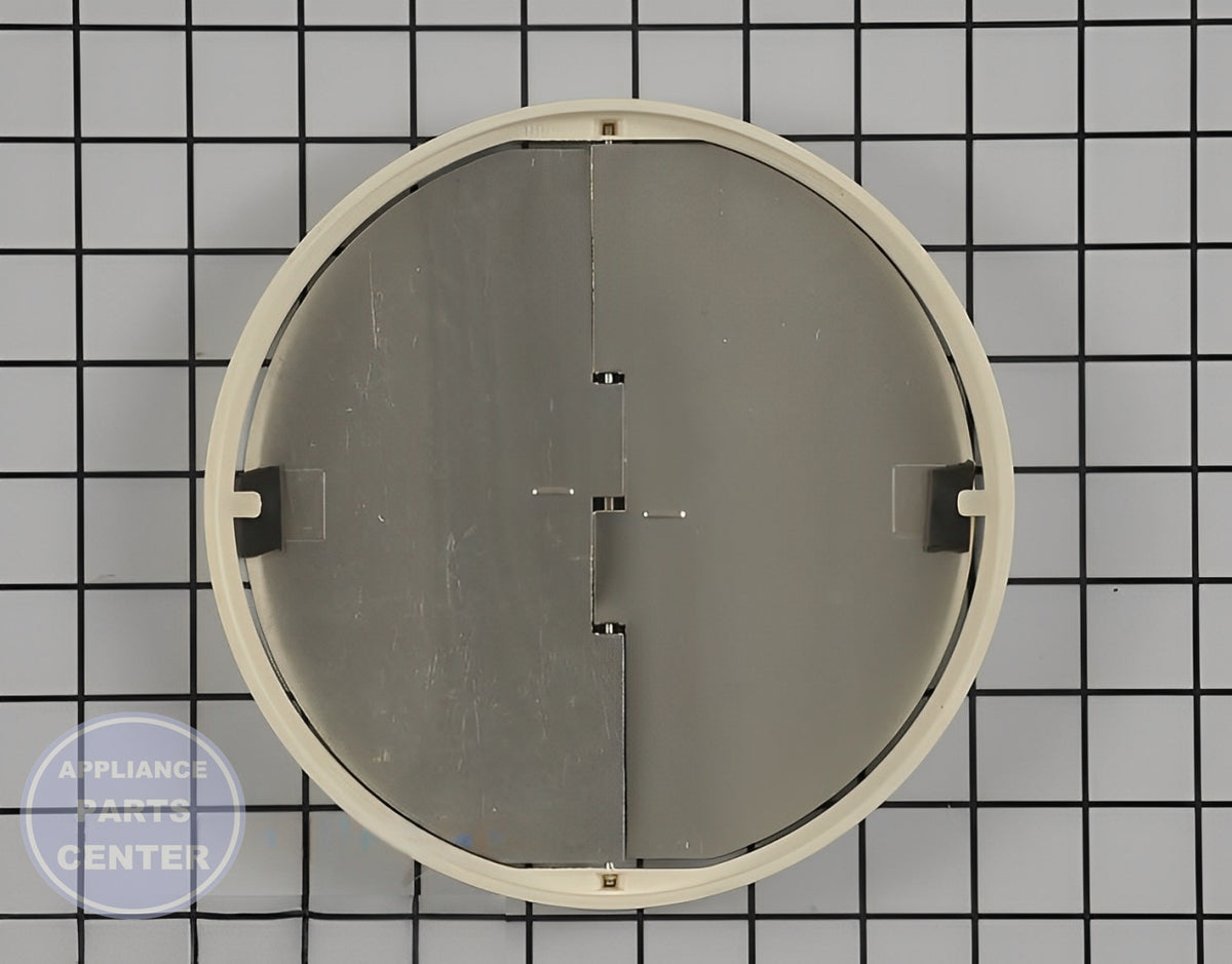 WHIRLPOOL RANGE HOOD 7" VENT DAMPER W10355451 - Main view showing efficient airflow for WPL Series models