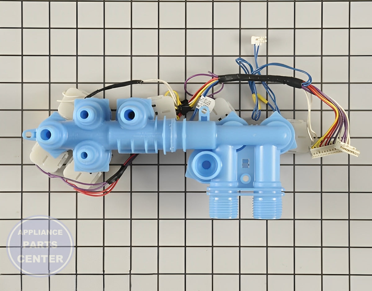 WHIRLPOOL VALVE ASSEMBLY W10364988 - Main view showing Valve & Float for WPL Washing Machine