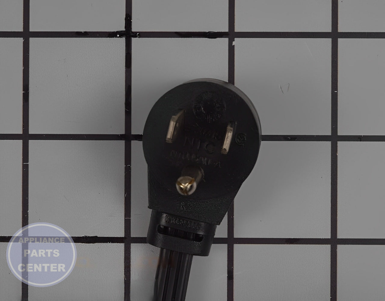 Power Cord W10392003 - Side view with X feet length