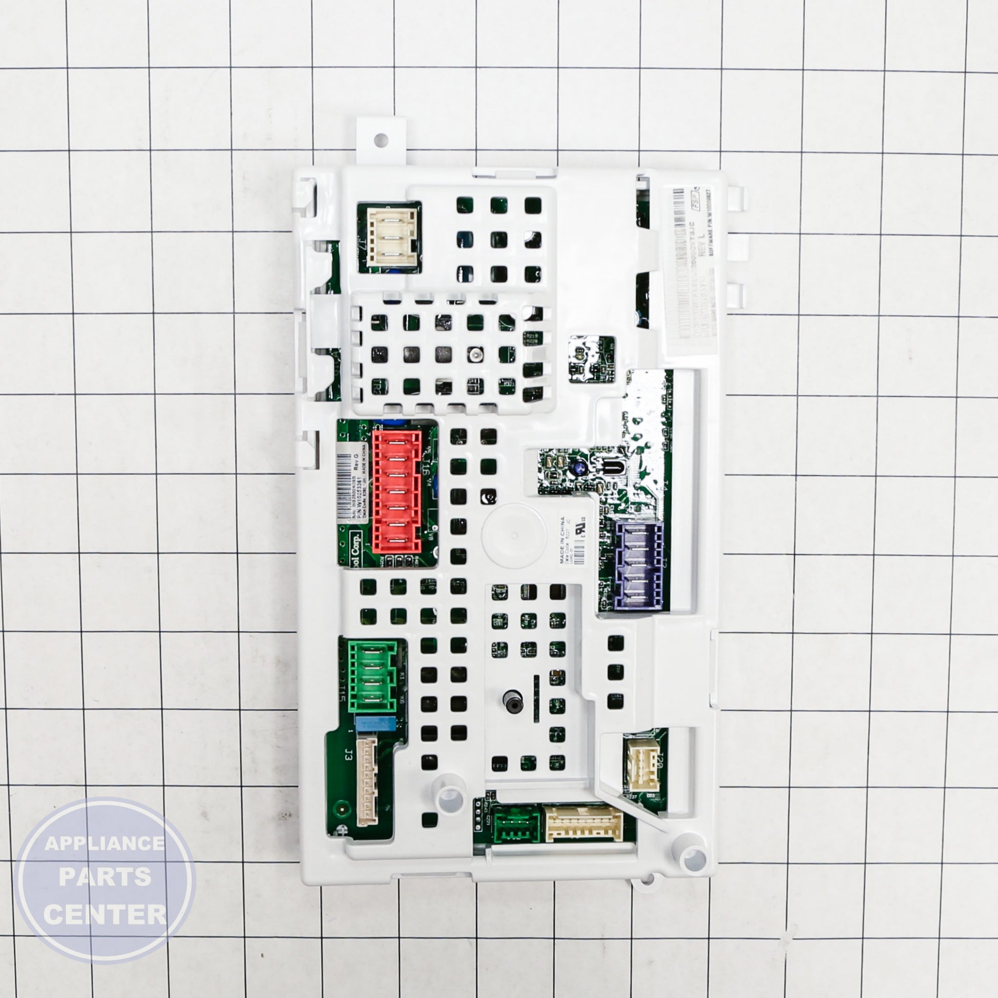 WPL CCUASM VMW HE 120V WTW56 - Installation in W10393557 showing secure mounting points